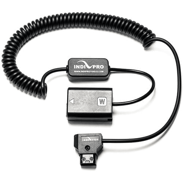 Cable IndiPro Tools D-Tap a Dummy Sony NP-FW50 Regulado 3