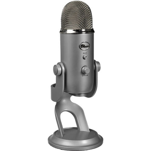 Micrófono USB Blue Yeti Silver