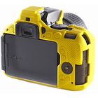 Piel de Silicona EasyCover Nikon D5500 / D5600 Amarillo 4