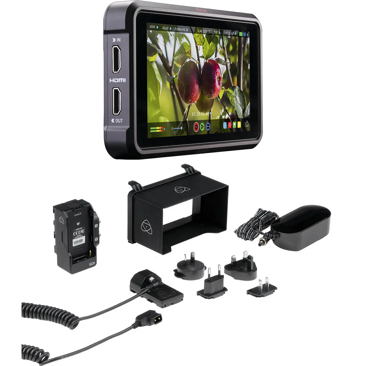 Monitor Grabador Atomos Ninja V Pro Kit con accesorios