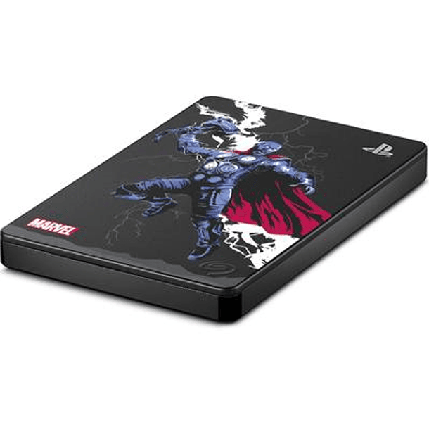 Disco Externo Seagate 2TB Game Drive PS4 Marvel Thor USB 3.0 4