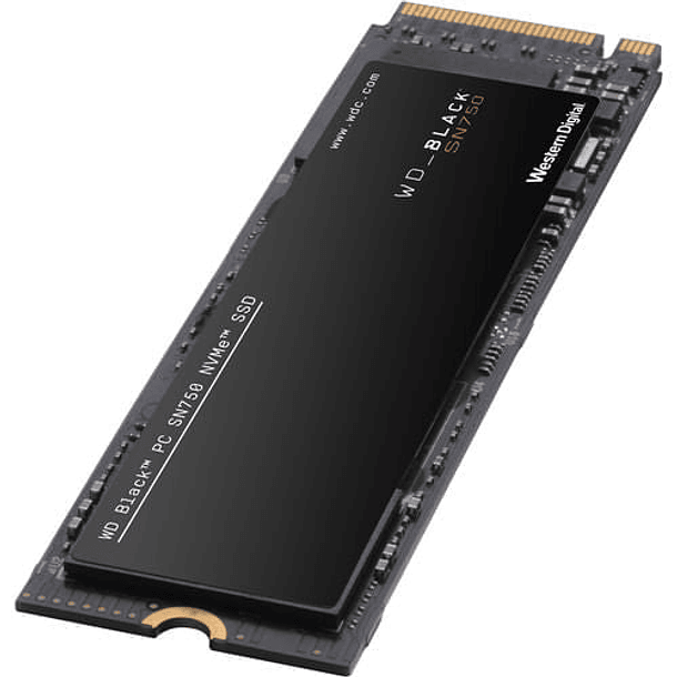 SSD M.2 Interno WD Black 500GB SN750 NVMe PCIe Gen3 2