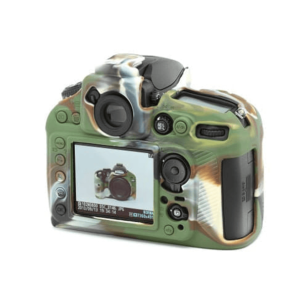 Piel de Silicona Easycover Nikon D810 Camuflaje 3