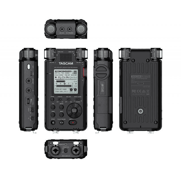 Grabador Tascam DR-100MKIII 2 pistas y 4x mics incorporados 6