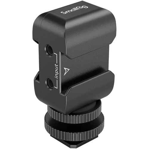 Adaptador Smallrig Doble Zapata con 2 Entradas de Audio 2996