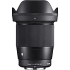 Lente Sigma 16mm F/1.4 Contemporary para Sony E 3