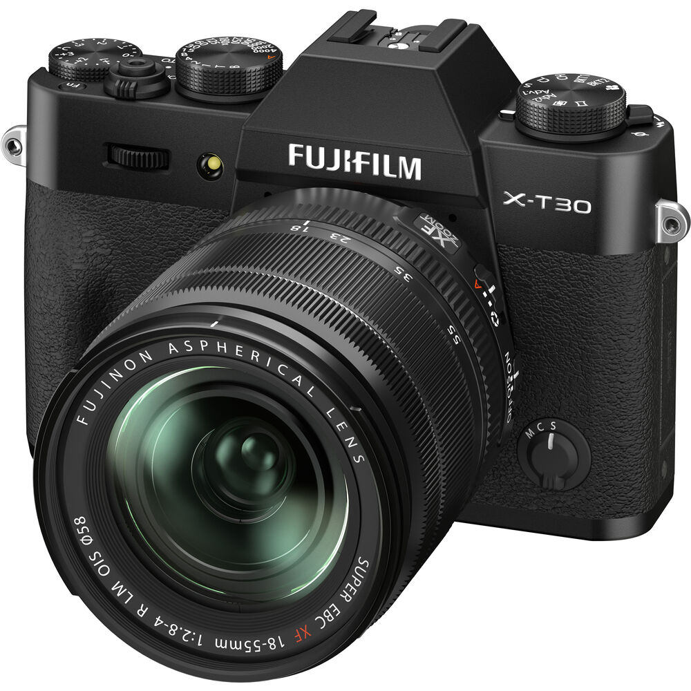 Cámara Fujifilm Mirrorless X-T30 MK II + Lente 18-55mm Black