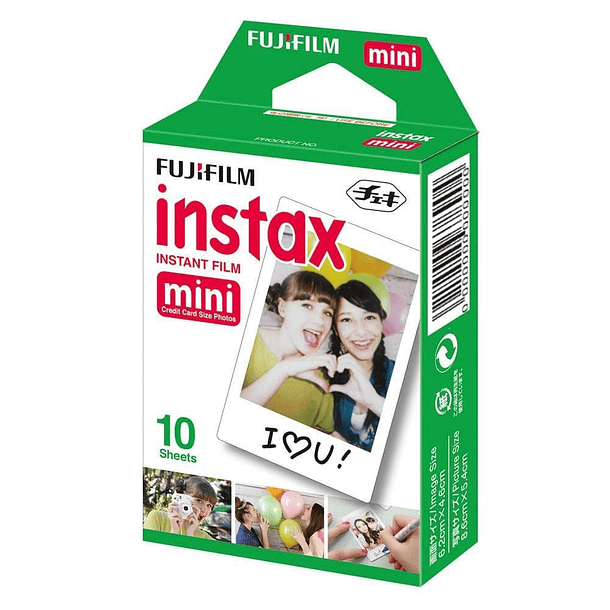 Recarga Instax Mini 8 Para 10 Fotos