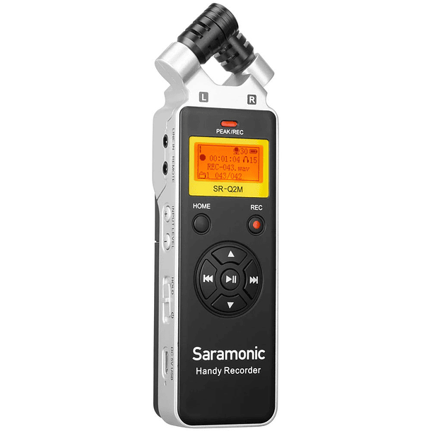 Grabadora Portátil Saramonic SR-Q2M Con Control Remoto 3