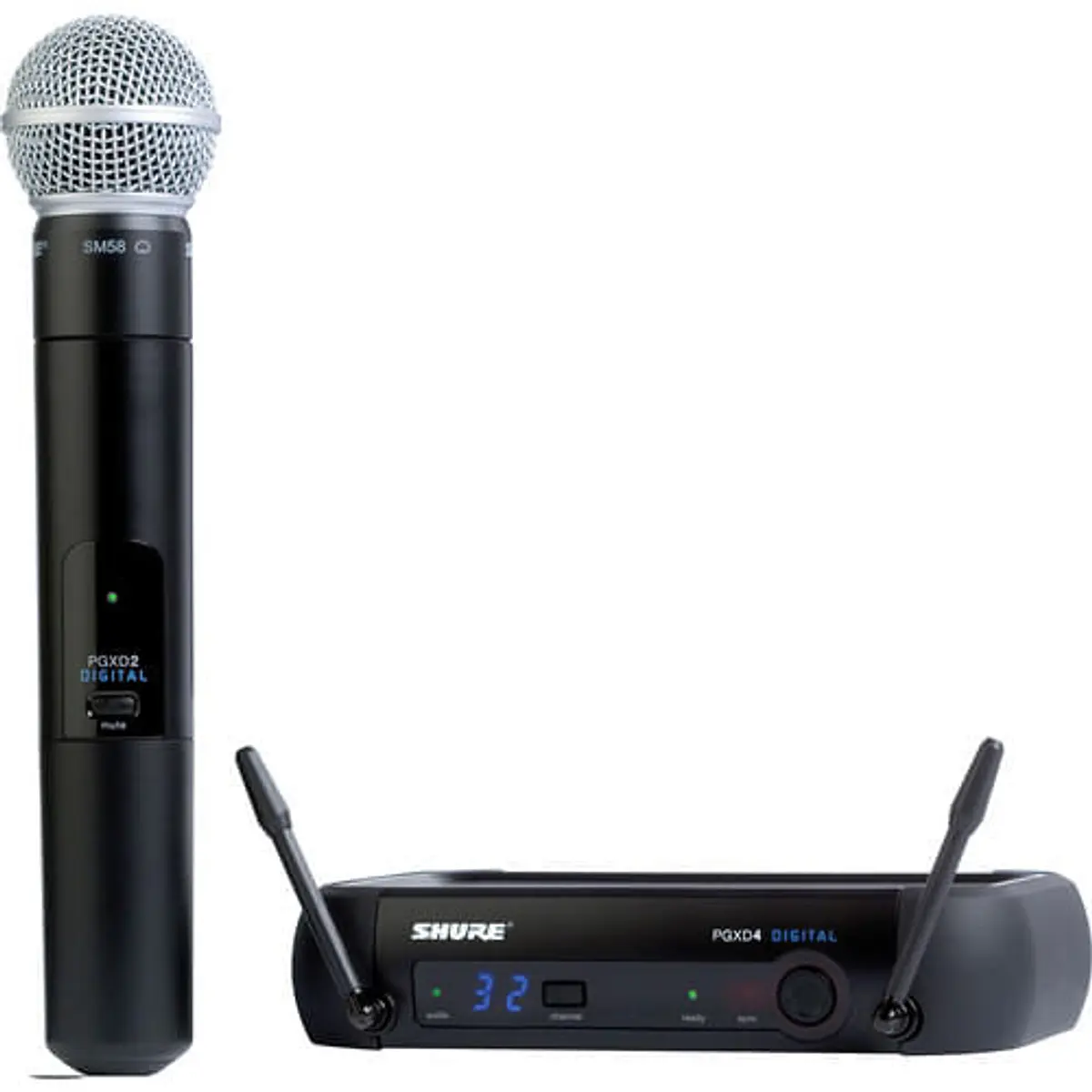 Sistema inalámbrico Shure PGXD24/SM58 Con Cápsula SM58