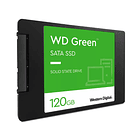 SSD Interno WD Green 120GB - SATA, 545MB/s Lectura 2.5