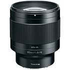 Lente Tokina 85mm f/1.8 atx-m para Sony FE 1