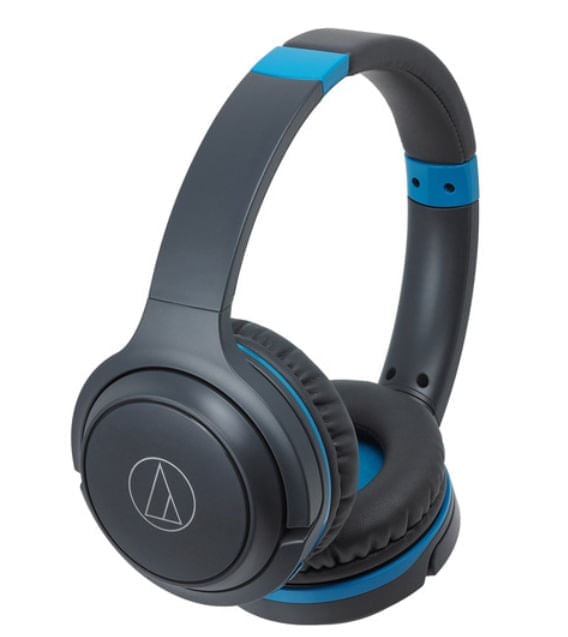 Audífonos Bluetooth Audiotechnica ATH-S200BTGBL GreyBlue
