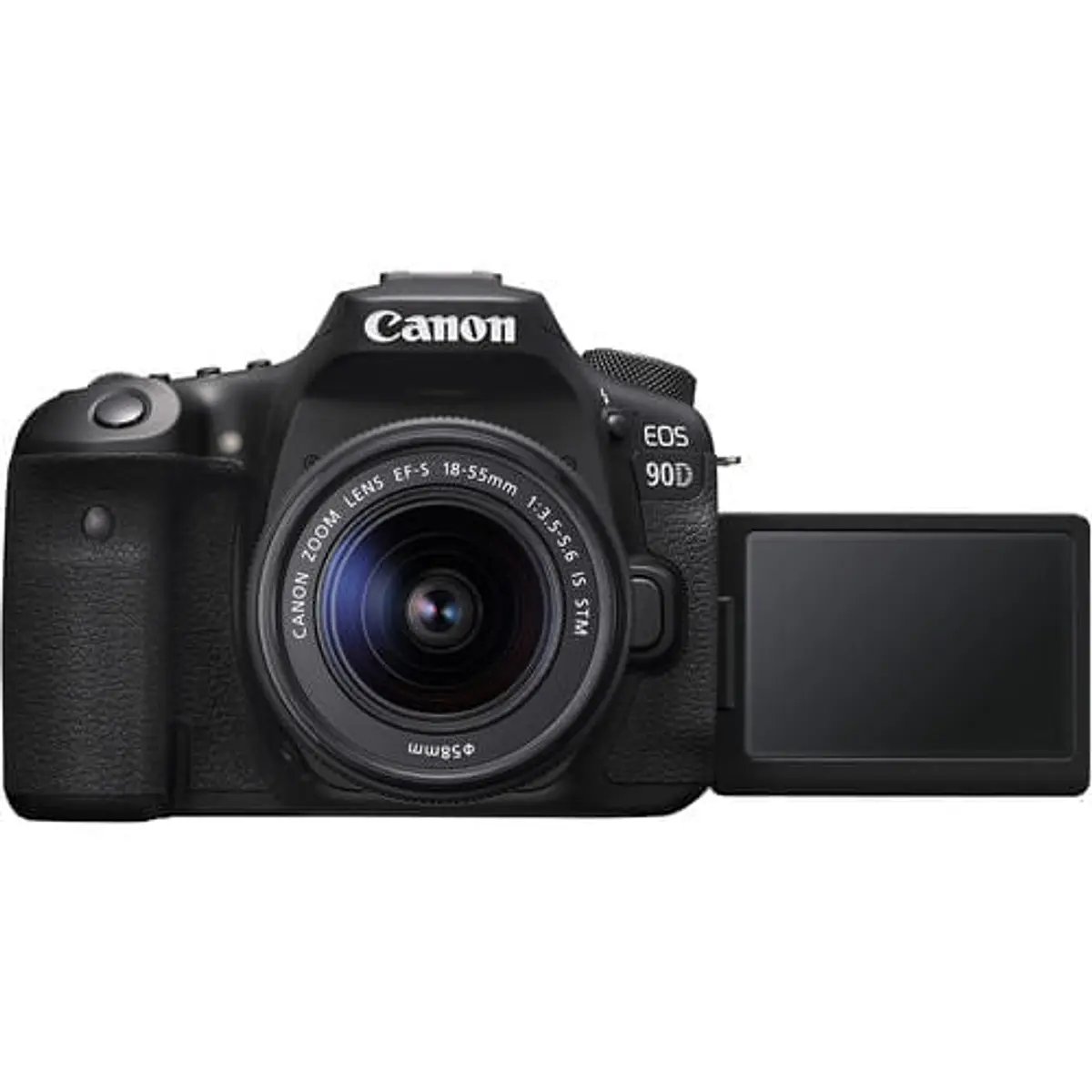 Canon EOS 90D + Lente EF-S 18-55mm F/3.5-5.6 IS STM