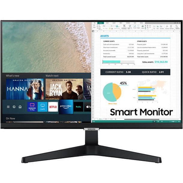 Monitor Samsung Smart TV 24'' Full HD IPS,  Airplay2, HDR10