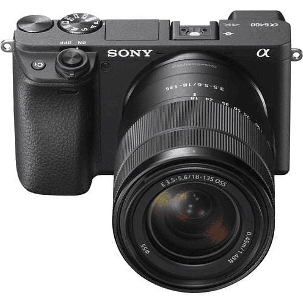 Cámara Sony A6400 + Lente 18-135mm 4
