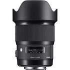 Lente Sigma 20mm f/1.4 DG HSM Art para Canon 1