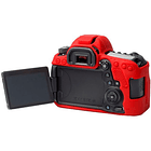 Piel De Silicona Easycover Canon 6D Mark II Rojo 4
