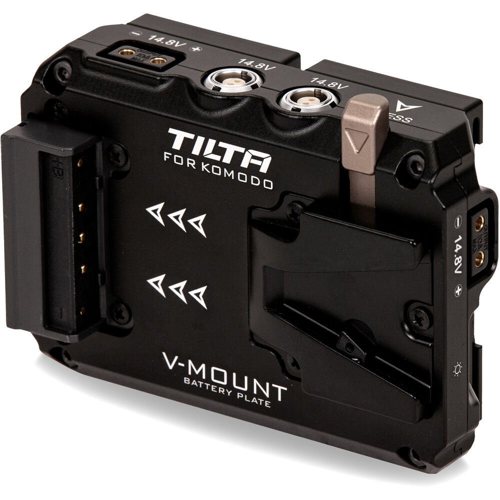 Adaptador Tilta Dual de Canon BP a V-Mount para RED Komodo