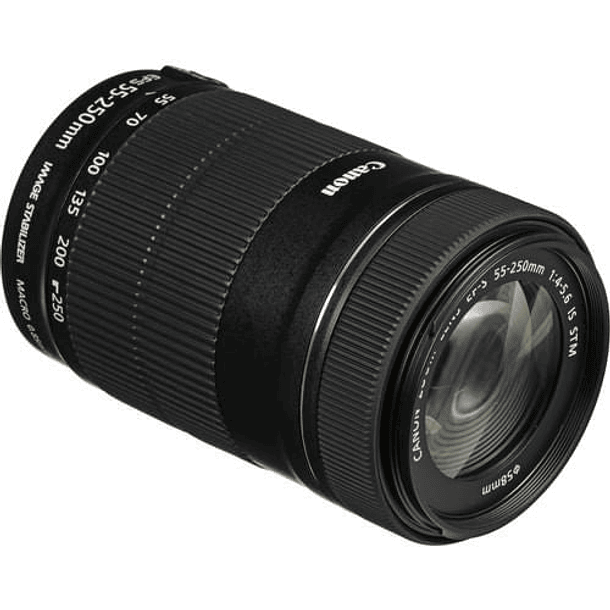 Lente Canon EF-S 55-250mm f/4-5.6 IS STM 5