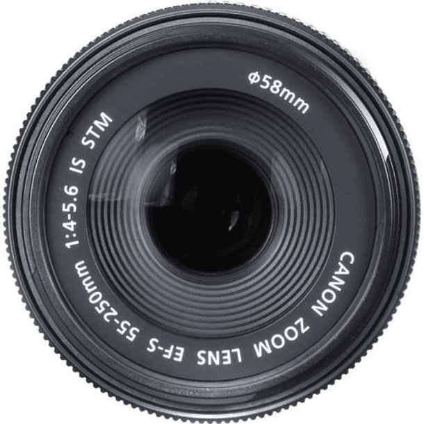 Lente Canon EF-S 55-250mm f/4-5.6 IS STM 7
