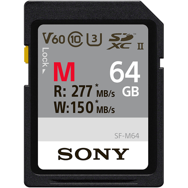 Memoria SD Sony 64GB serie SF-M
