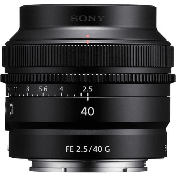 Lente Sony FE 40mm f/2.5 G 4
