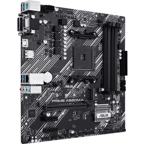 Placa Madre Asus Prime A520M-A/CSM AM4 (Ryzen) AMD - mATX 5