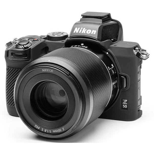 Piel de Silicona Easycover Nikon Z50 Negro 2
