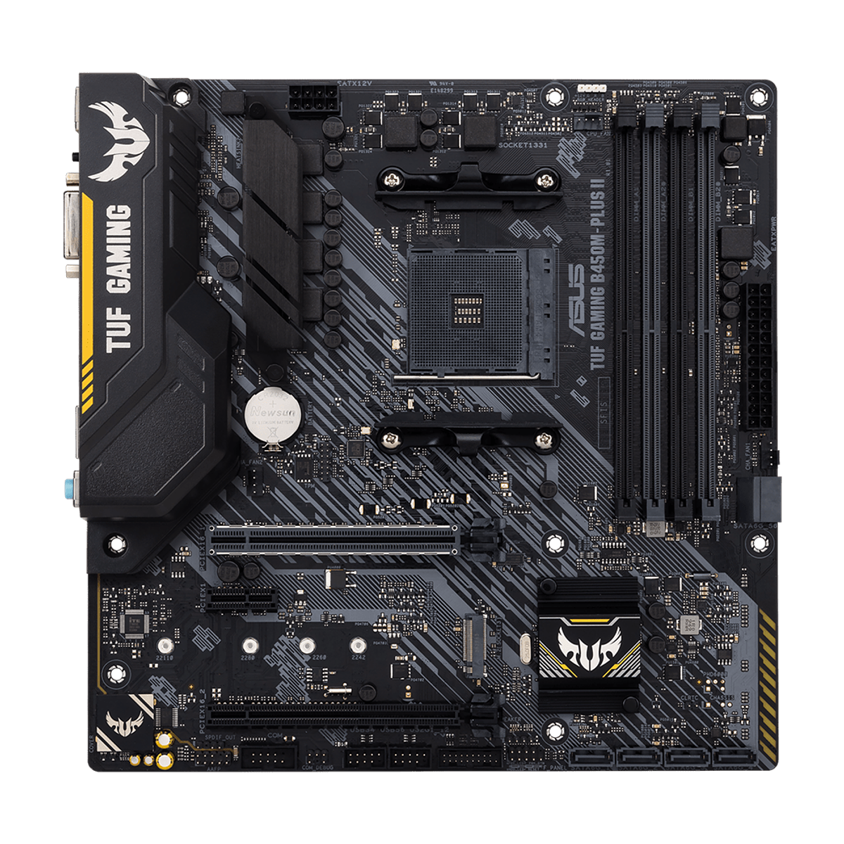 Placa Madre Asus TUF Gaming B450MPLUS II AM4 Ryzen AMD mATX