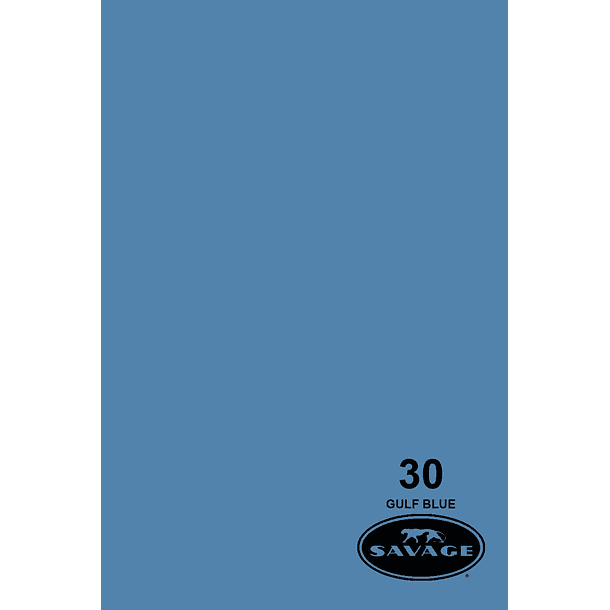 Fondo de papel Savage Gulf Blue 1,35 X 11 mts. 1