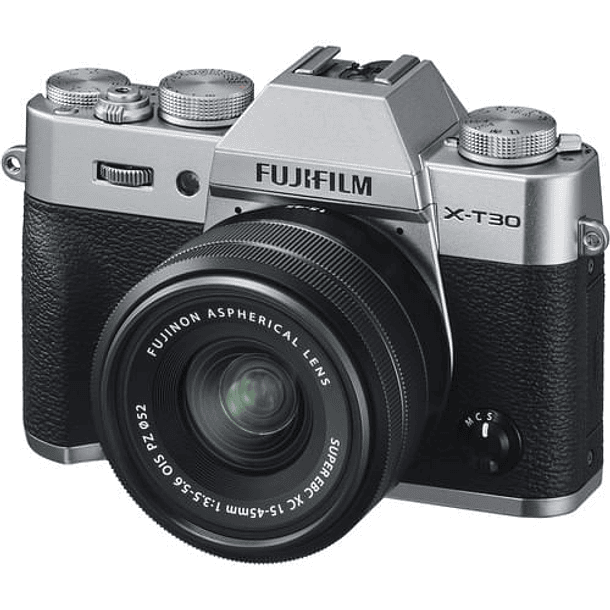 FujiFilm X-T30 MK II Silver + 15-45mm F/3.5-5.6