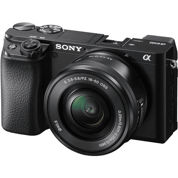 Cámara Sony A6100 + Lente 16-50mm