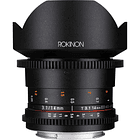 Lente Rokinon 14mm T/3.1 Cine DS Canon EF 3