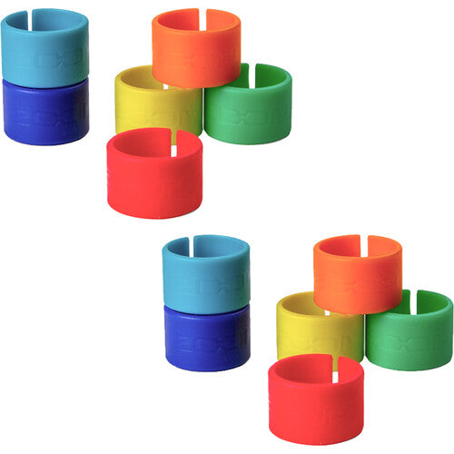 Anillos de Identificación Zoom XLR-6c para Cables de micrófono (6 pares)