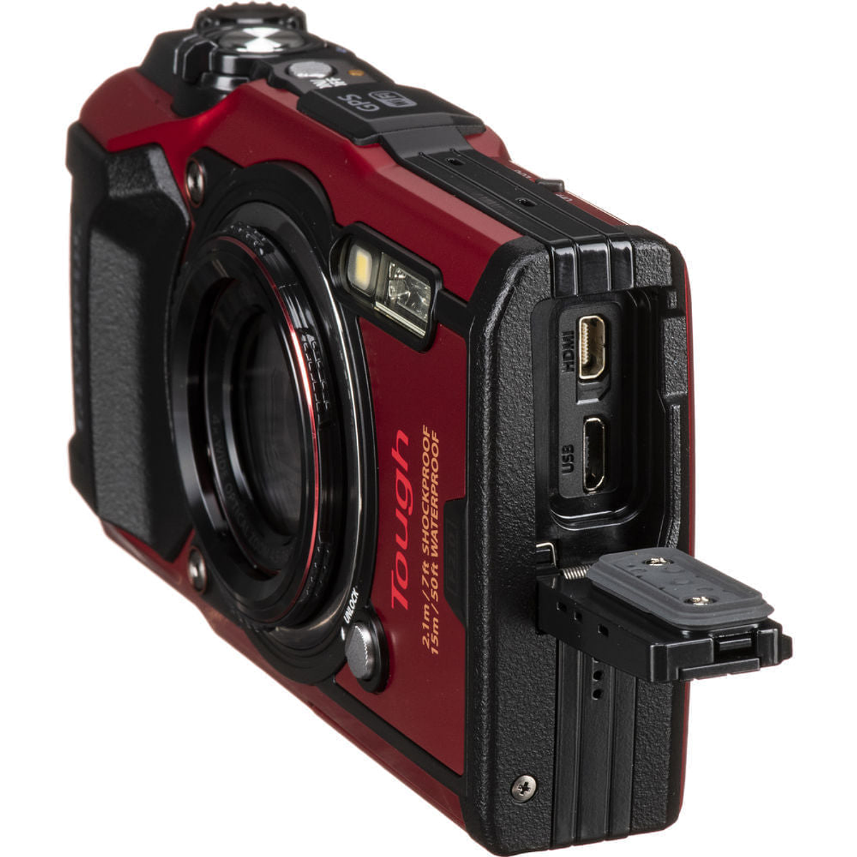 OLYMPUS デジタルカメラ TG TG-6 RED Cámara Olympus TG-6 - Rojo