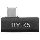 Adaptador Boya BY-K5 USB-C 90° 3