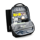 Mochila Tigernu T-B3319 Backpack Executive Silver Grey 15.6