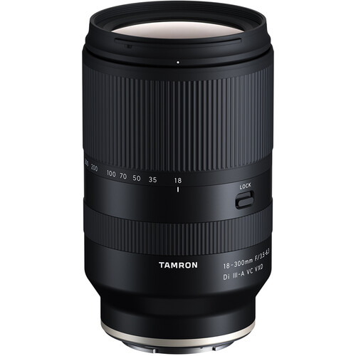 Lente Tamron 18-300mm f/3.5-6.3 Di III-A VC VXD - Sony E