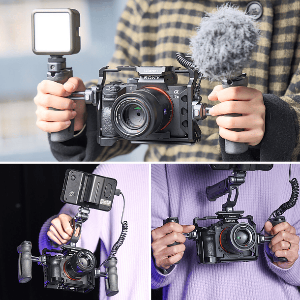 Cage Ulanzi UL-2896 Para Cámaras Sony A7 IV / A7 III y A7R III 11