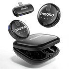 Microfono inalambrico Lavalier Maono WM620 PC2 doble USB-C 3