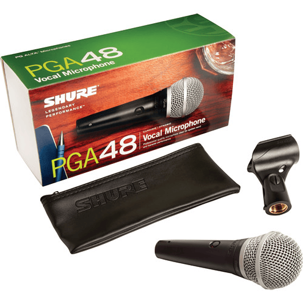 Micrófono Shure PGA48 Vocal Dinámico