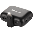 Sistema de micrófono inalámbrico con clip para dos personas Saramonic Blink 500 B2+ para cámaras y dispositivos móviles (2,4 GHz) 5