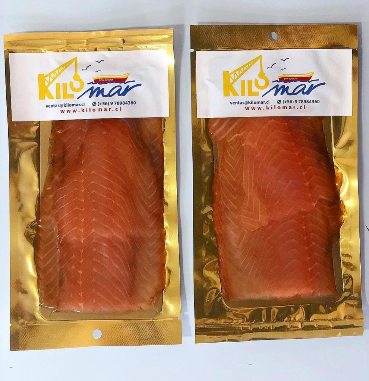 SALMÓN SLICE AHUMADO FRÍO PREMIUM 100 grs (Tipo Carpaccio)