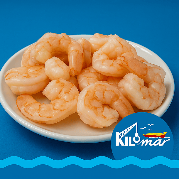Camarón Ecuatoriano Cocido y Pelado 1 KG