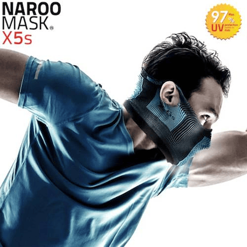 X5s Mascarilla deportiva para el frío Gris, Naroo