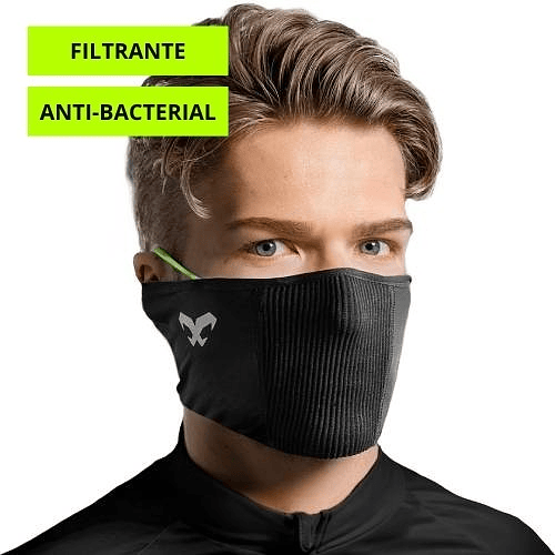Máscara Filtrante Efecto Refrescante Lavable F1s Negro, N...