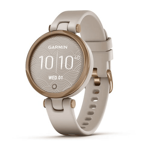 Lily Rose Gold Light Sand Silicone, Garmin