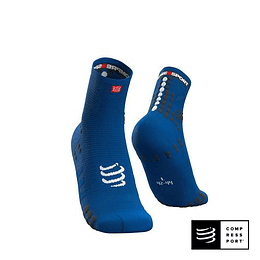 Pro Racing Socks v3 Run High Blue Lolite, Compressport