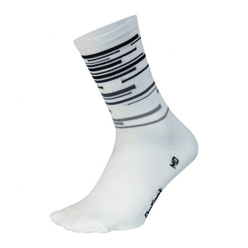 Calcetin DNA (White/Grey Lines), DeFeet